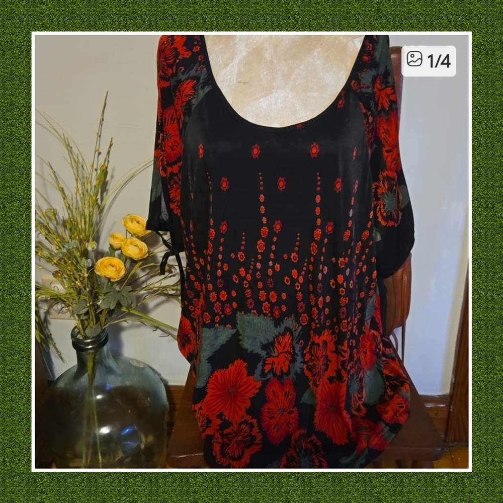 Nwt Ace Fashion Silky Top Size 3x